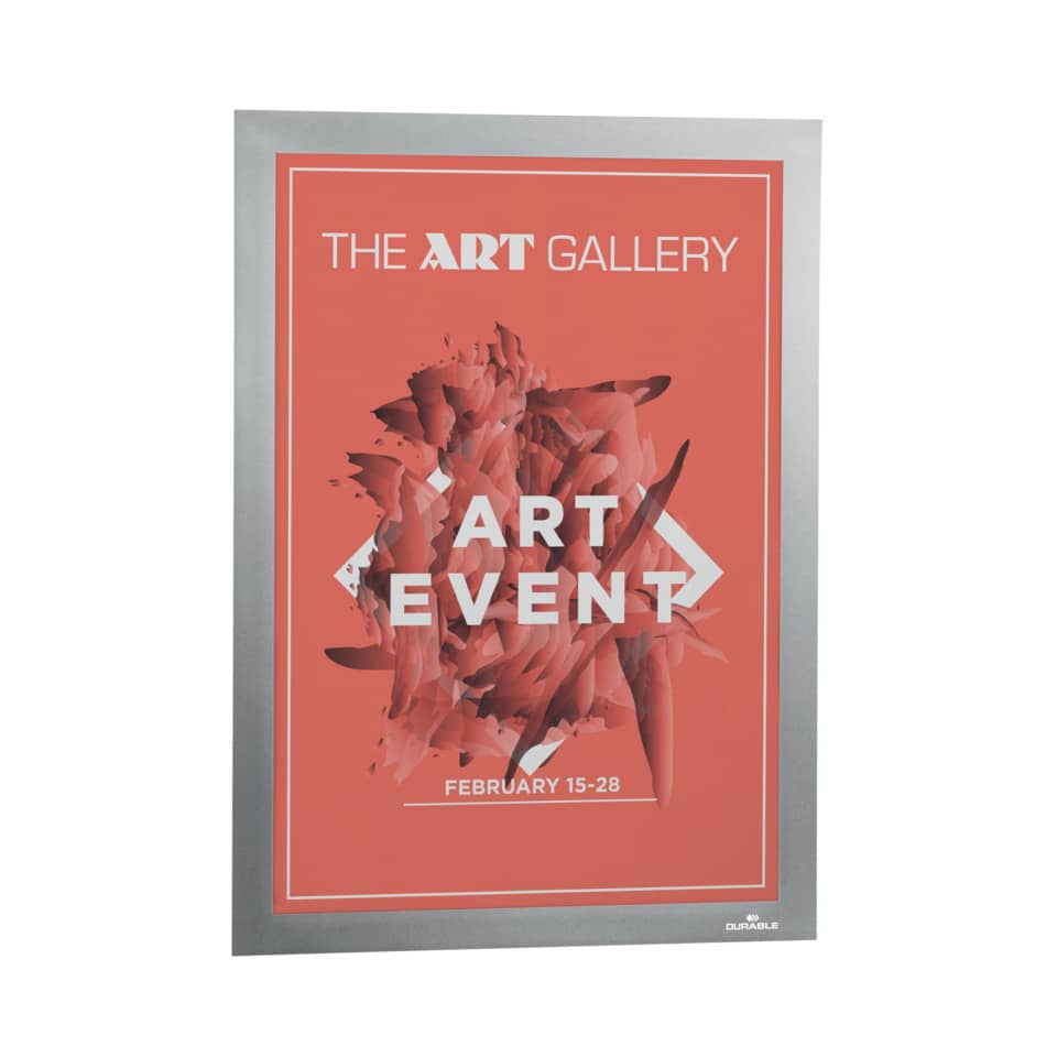 poster, event poster, graphic, orange poster, frameable