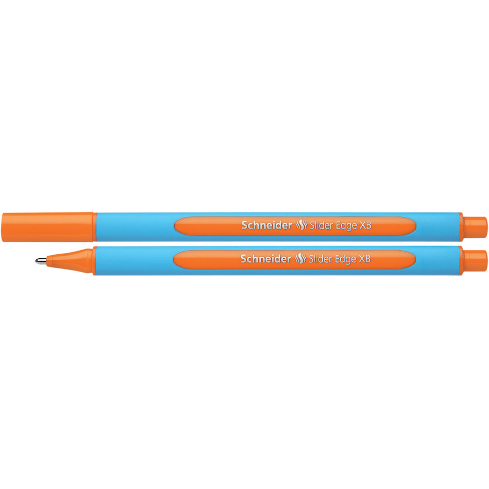 Marker, 2er Pack, Orange, Blau, Schneider