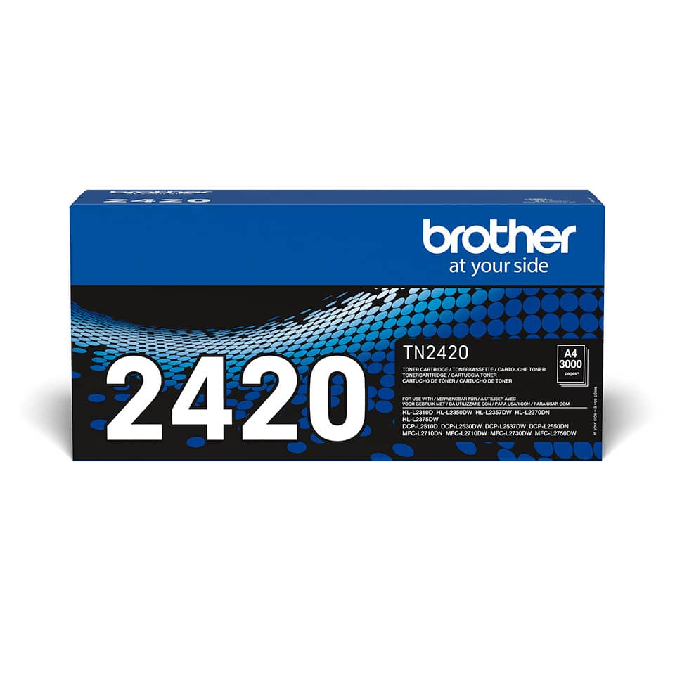 Toner, TN2420, A4, Schwarz-Blau, Kartuschen