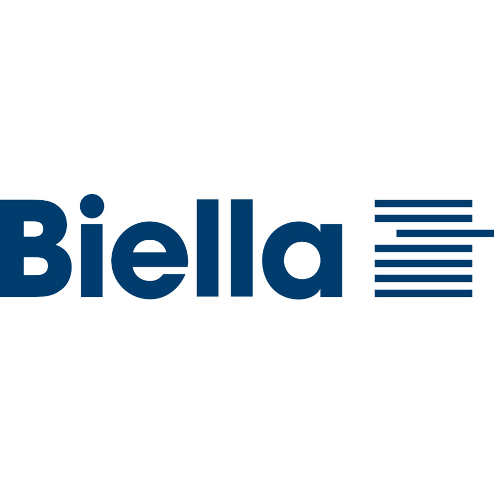 Logo, Blau, Streifen, Marke, Biella