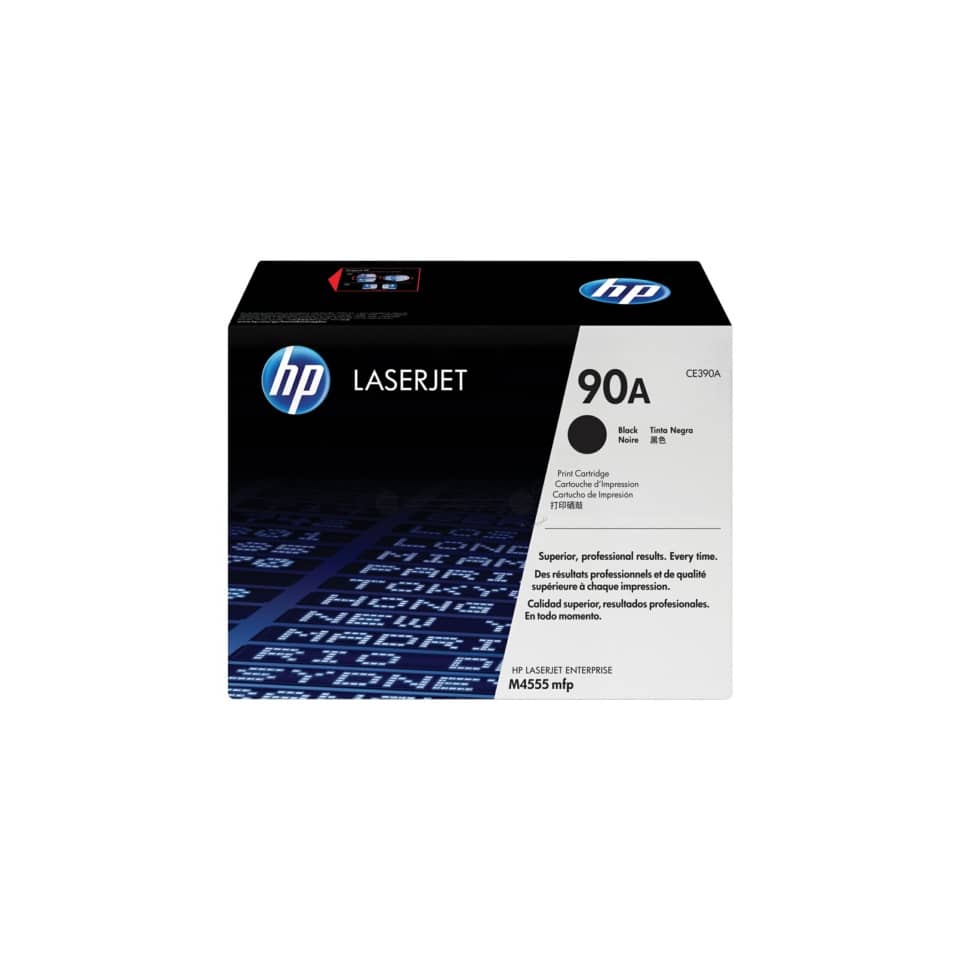 laserjet, toner, hp, 90a, schwarz