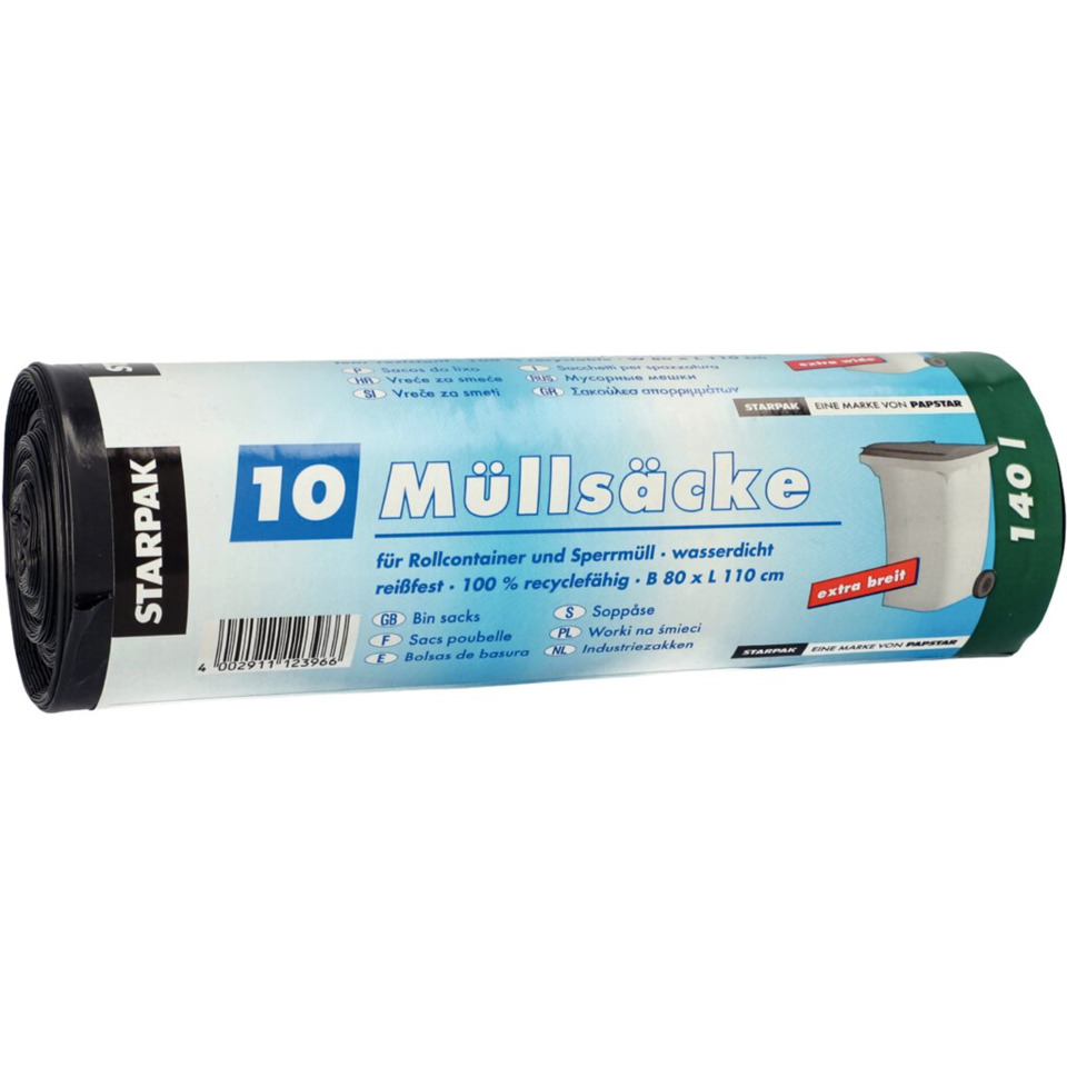 Müllsäcke, Sacke, Rollcontainerbeutel, Plastiksack, Abfallbeutel