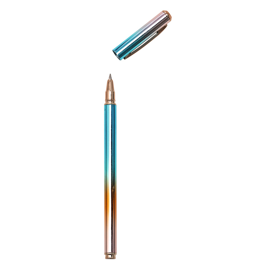 Kugelschreiber, Stift, Metallic, Mehrfarbig, Spitzennadel