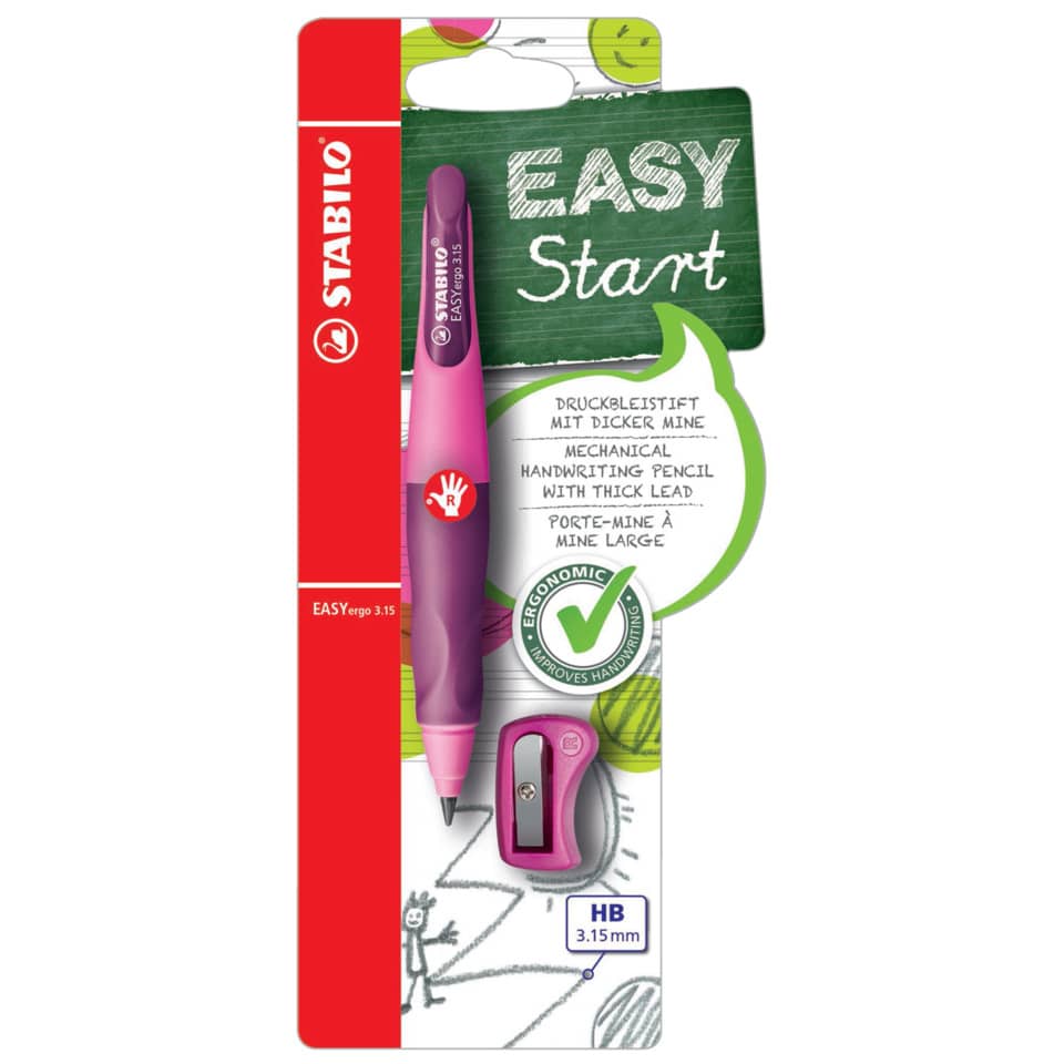 Bleistiftspitzer, Druckbleistift, HB 3.15mm, Schulbedarf, Mehrfachminen