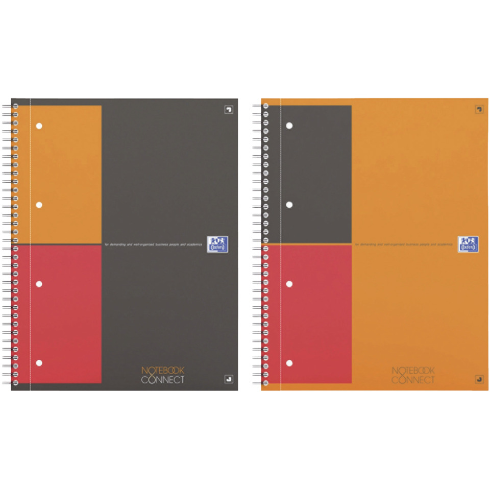 Skizzenbuch, Notebook, Spiralbindung, Farbfeld, Kunstleder-Optik