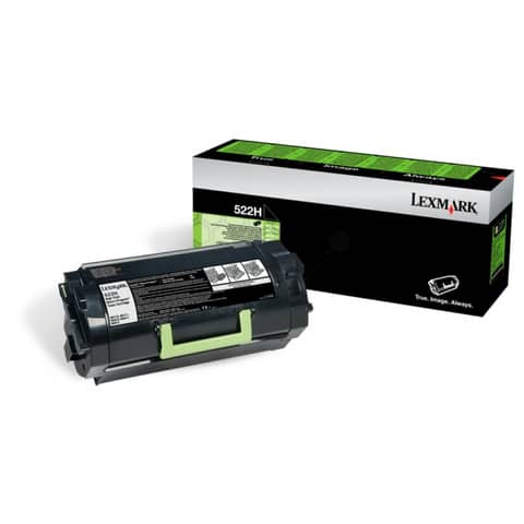 Lasertoner 522H schwarz   Return HY LEXMARK 52D2H00
