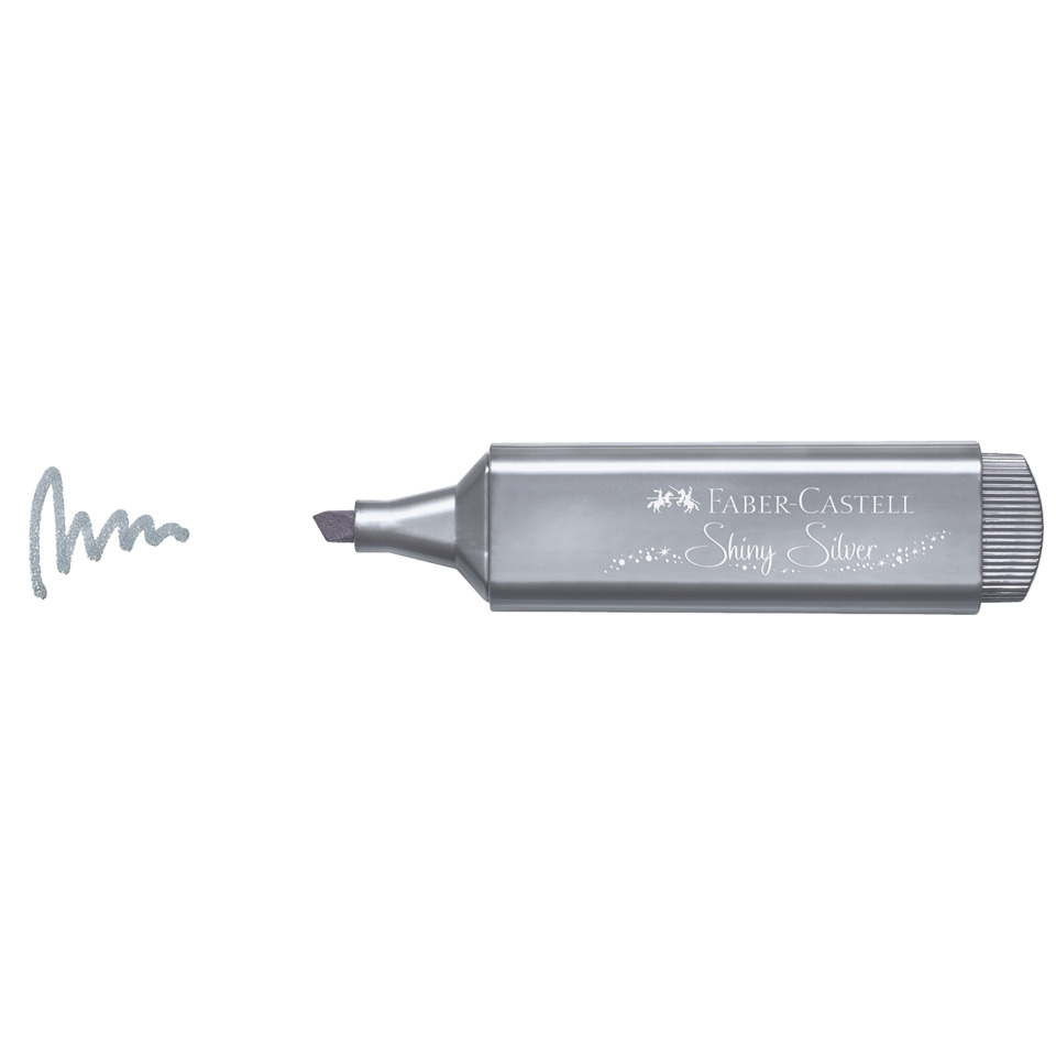 Stift, Marker, Kalligraphie-Stift, Silber, Shiny Silver