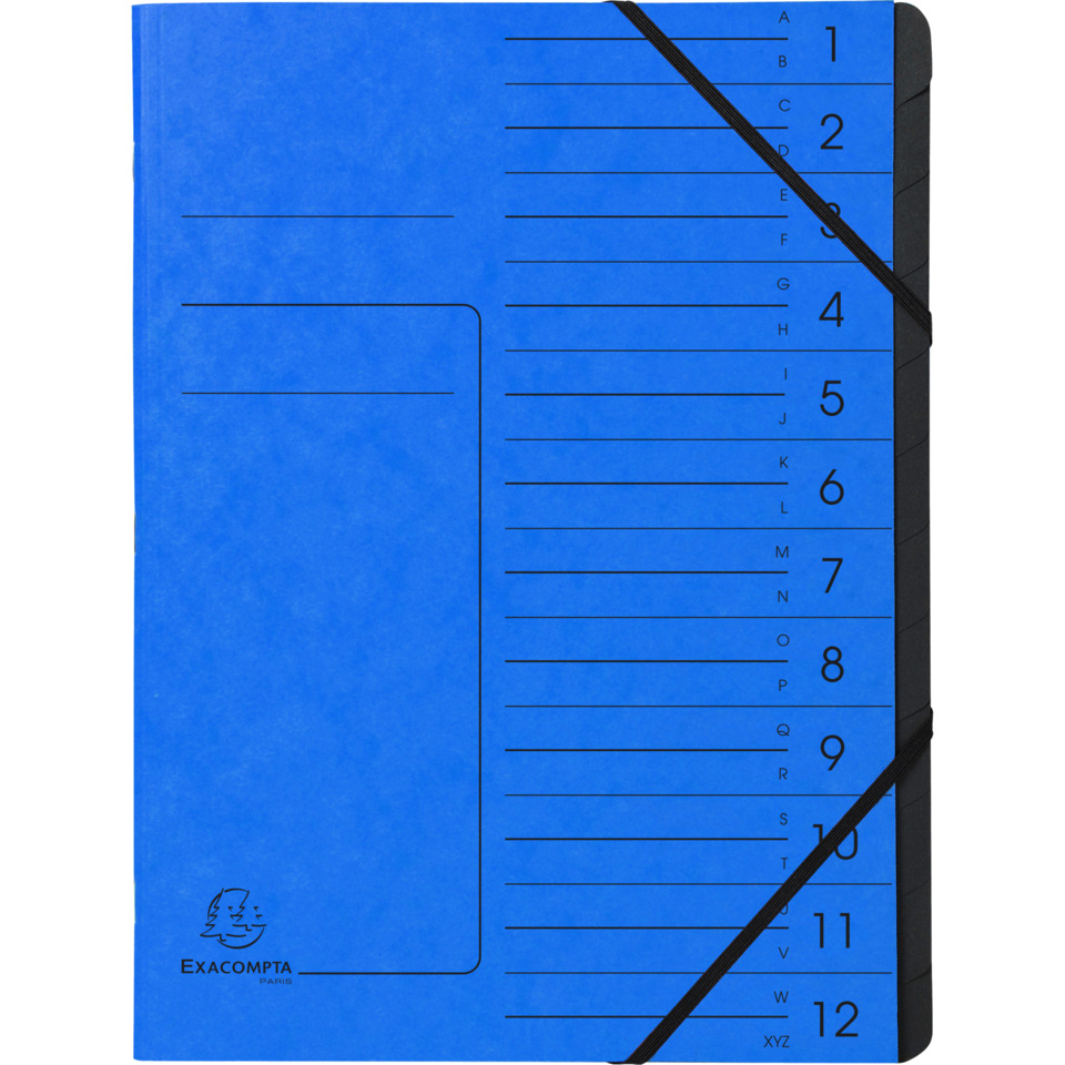 Notizbuch, Klebebandverschluss, A5, Gitterlinien, Einband