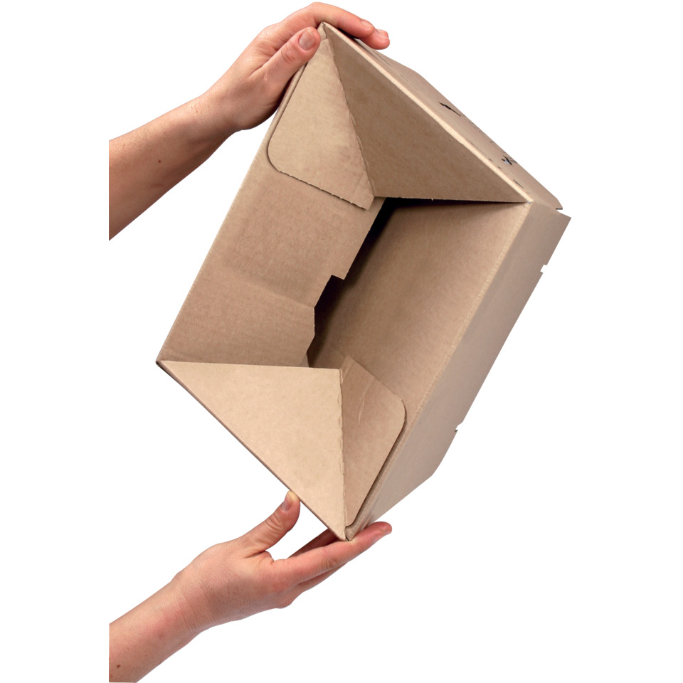 Kartonbox, Verpackung, Umverpackung, Kastenform, Bauchkarton