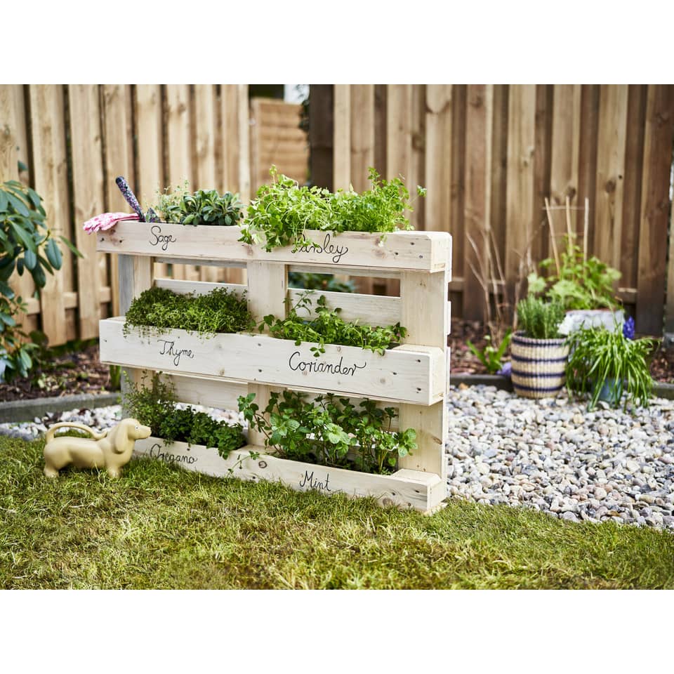 Kisten, Pflanzenregal, Kräuter, Holz, Garten