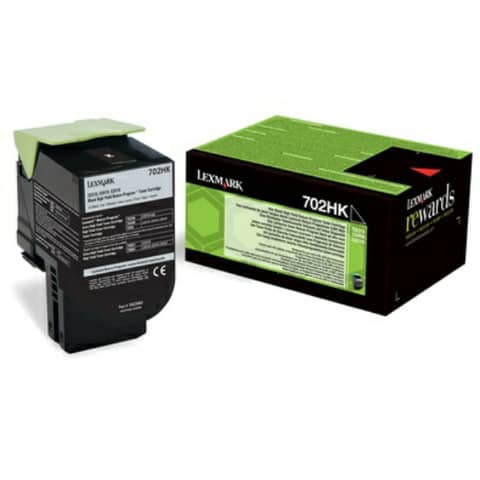 Lasertoner 702HK schwarz   Return HY LEXMARK 70C2HK0