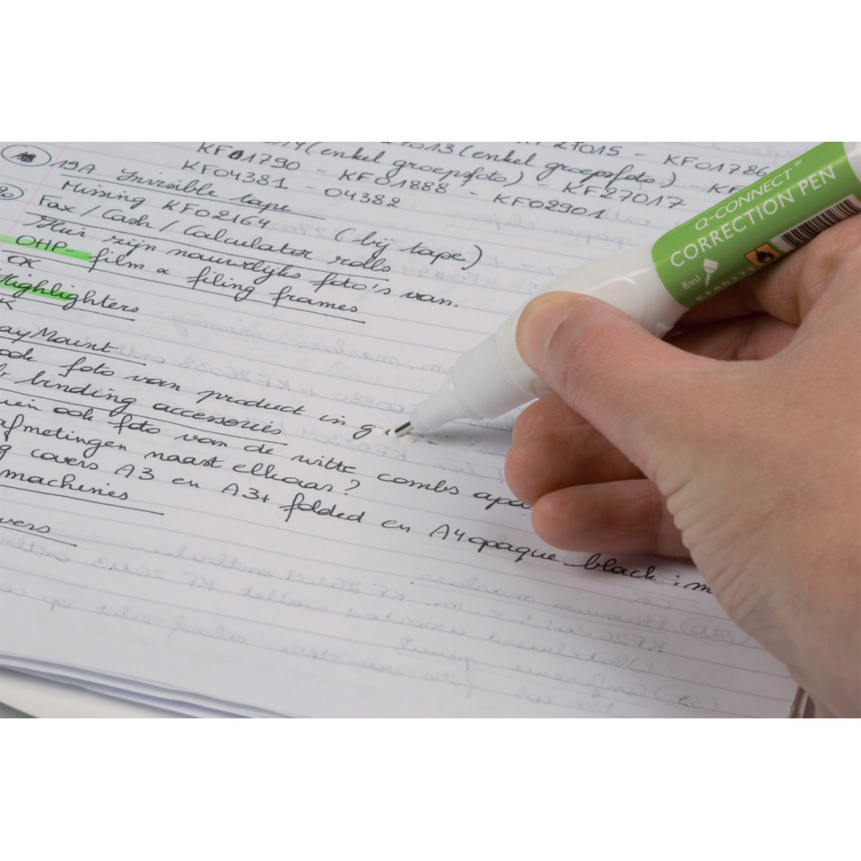 Korrekturpen, Whiteboard-Korrektur, Tintenstift, Korrekturfluss, Markerstift