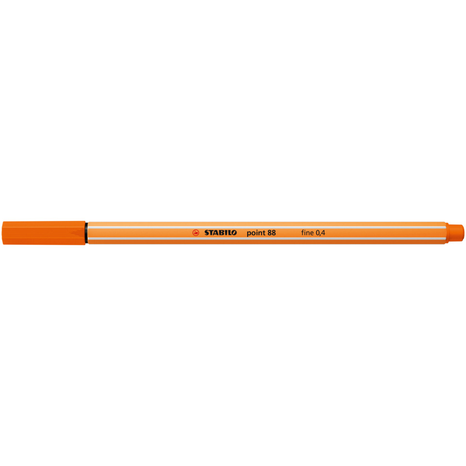 orange marker, trockenschreiber, marker pen, Stabilo point 88, feine linie 0.4