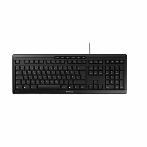 Tastatur Stream, kabelgebunden, deutsch, schwarz CHERRY JK-8500DE-2
