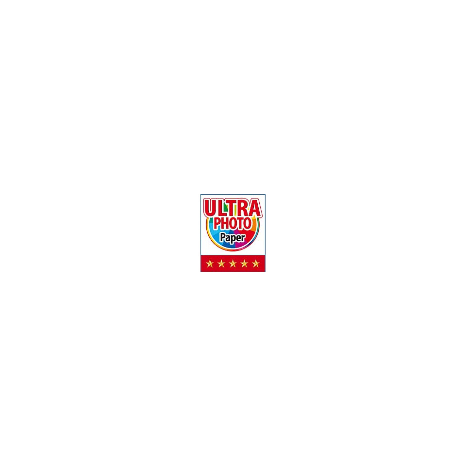 ultra photo, papier, logo, fünf sterne, verpackung