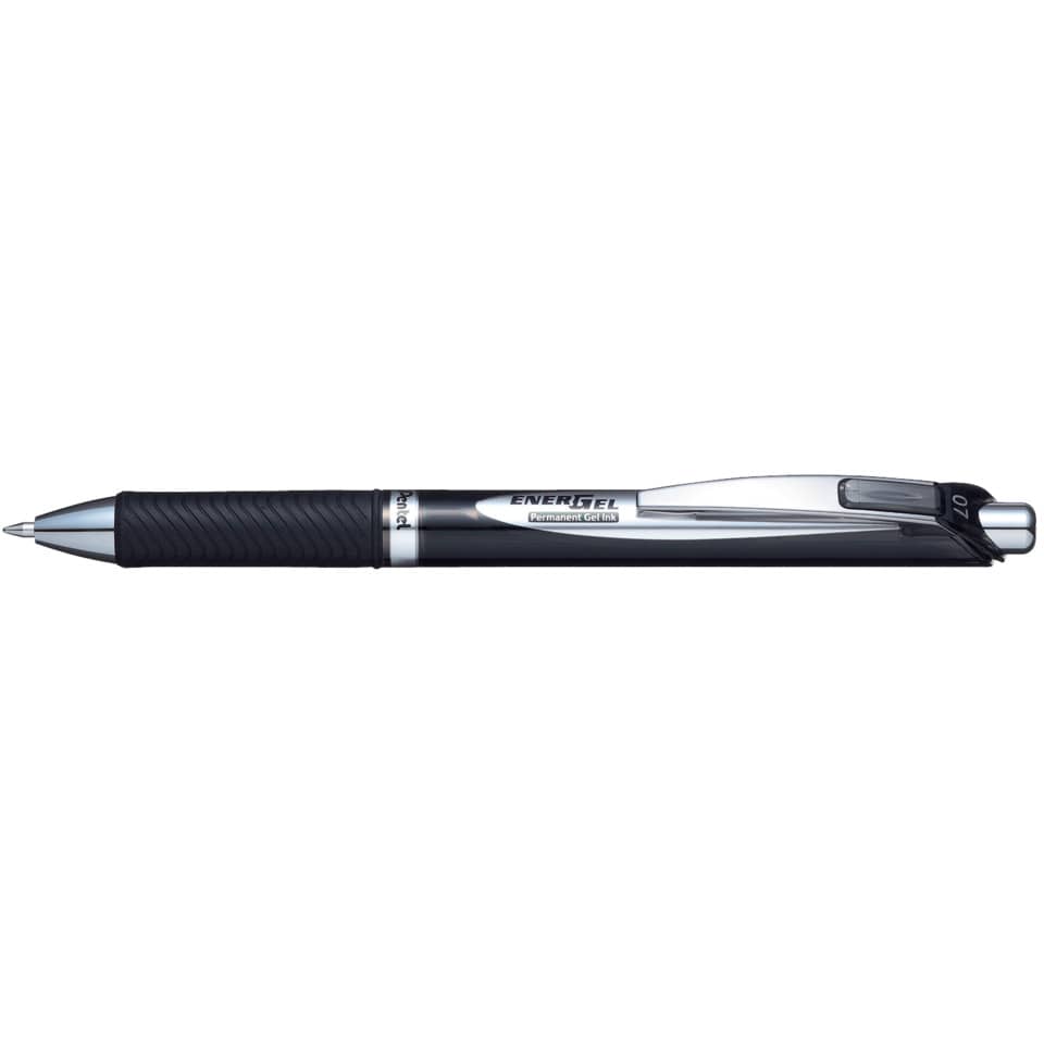 Kugelschreiber, Gelschreiber, Schreiber, Metallic, Schwarz