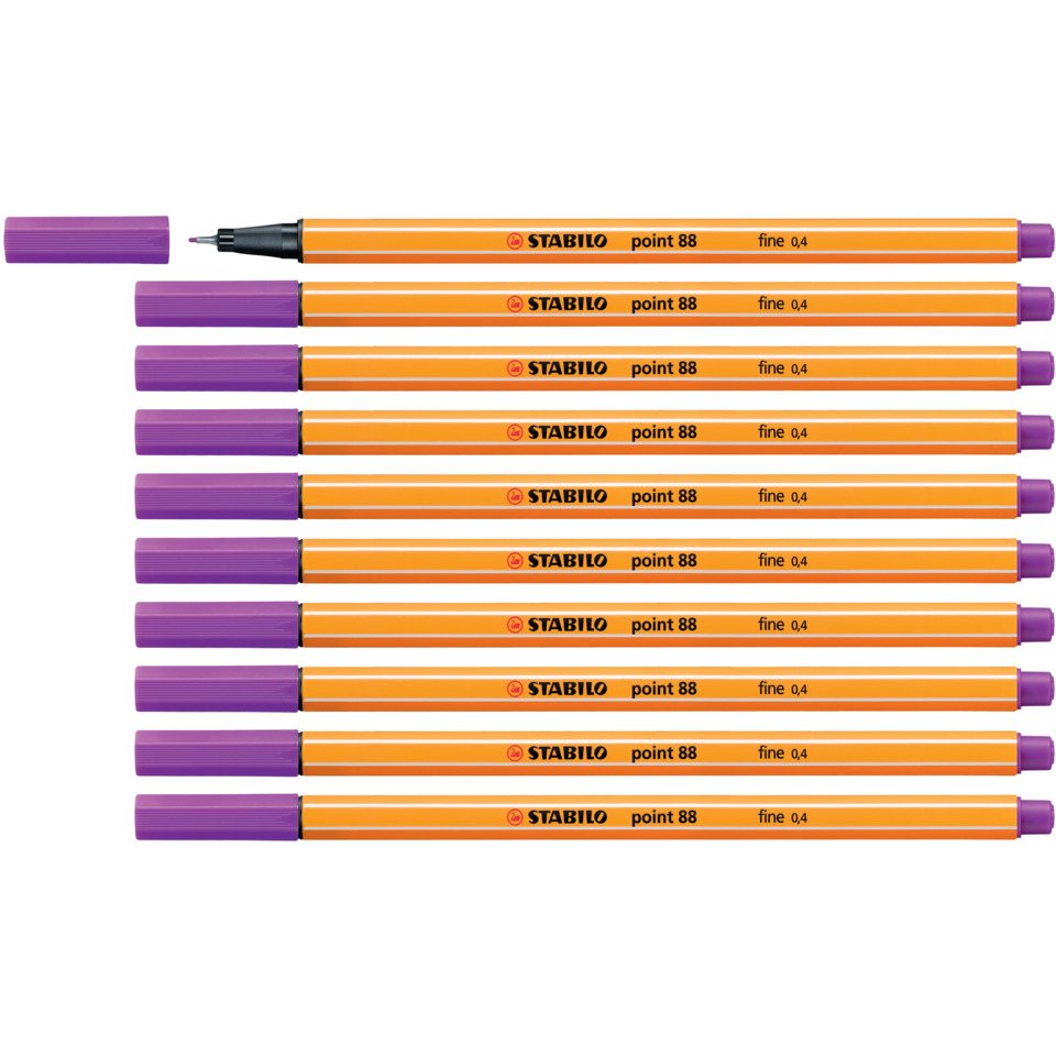 Marker, orange, Stabilo, Filzstift, Kleinstift