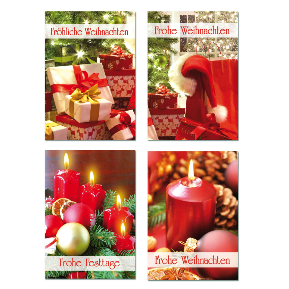Weihnachtsgeschenke, Geschenke, Kerzen, Weihnachtsdekoration, Tannenzweige