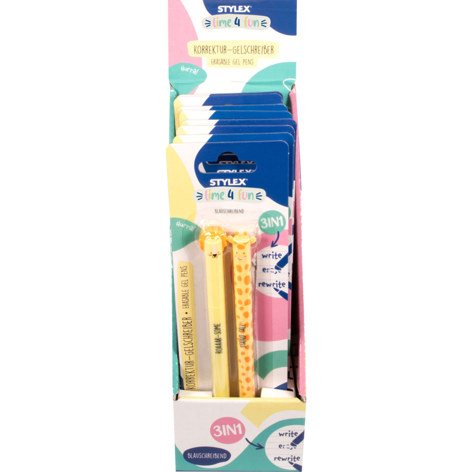 Schreibset, Korrekturstifte, Gelstifte, 3in1, Gelebgel Pens