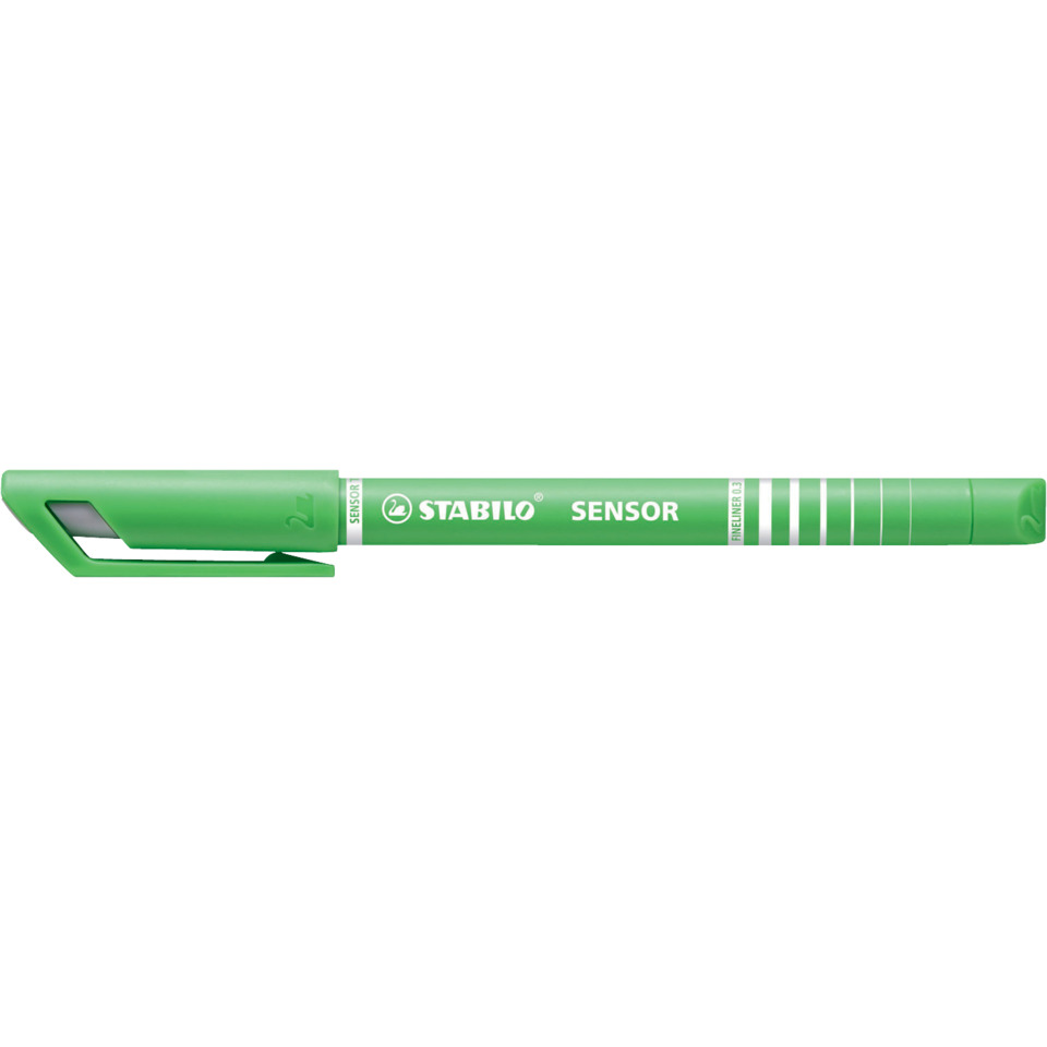 grüner stift, stabilo, senso, markierungsstift, marker, Stabilo Stift, Marker, Sensor, Grün, Klippkappe