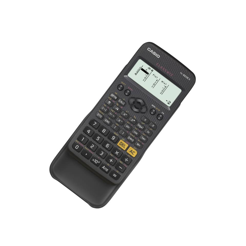 Casio Taschenrechner, Taschenrechner, Graphing, LCDDisplay, Schwarz