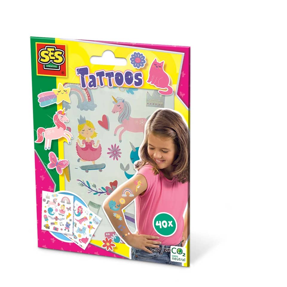 Tattoo, Aufkleber, Sticker, Kinder Tattoo, 40 Stück