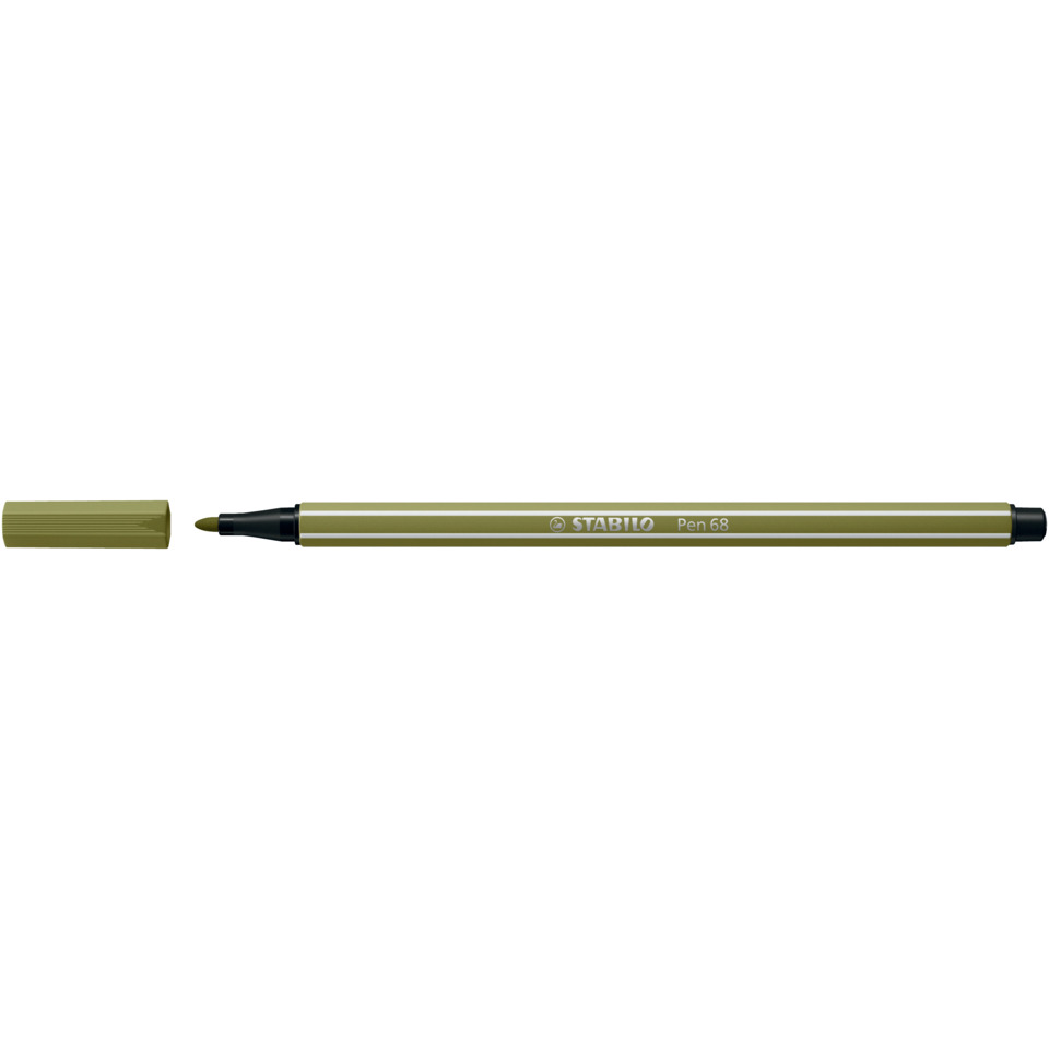 Marker, Permanent marker, Oil-based marker, Olive green, Chisel tip?