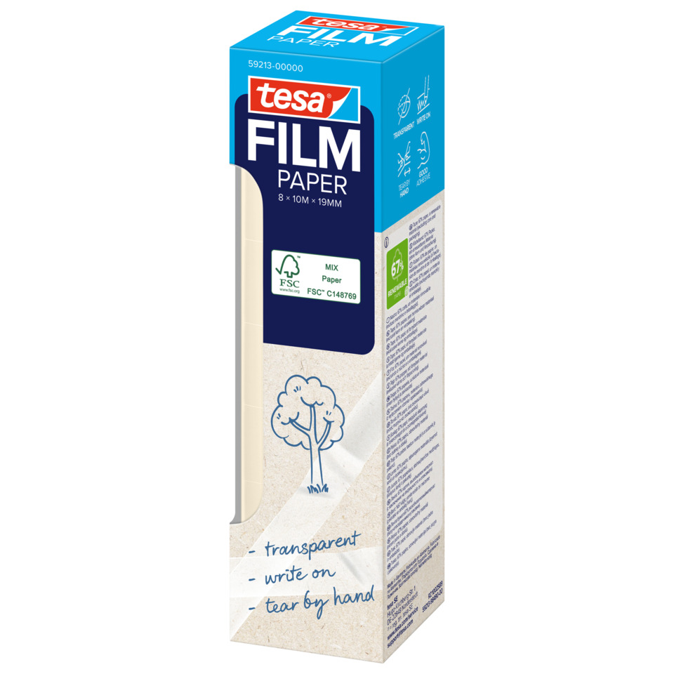 Filmpapier, Transparent, Papier, FSC, A4?