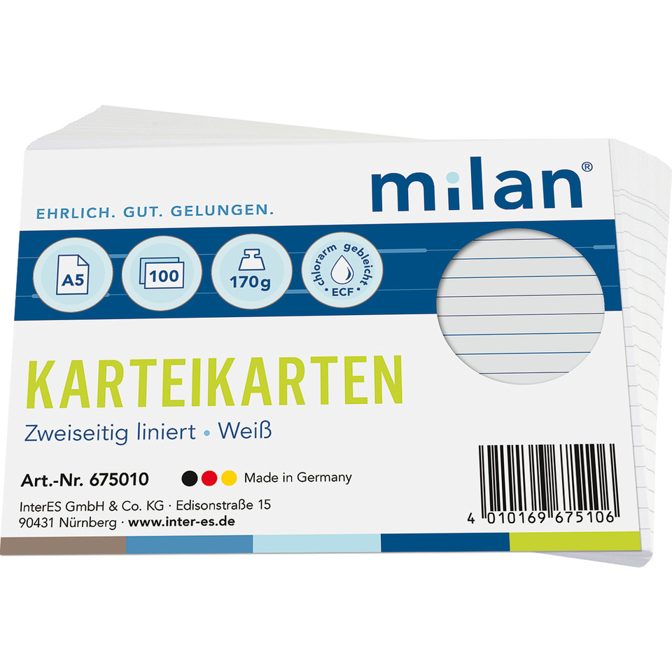 Karten, Notizpapier, Karteikarten, weiß, zweiteilig