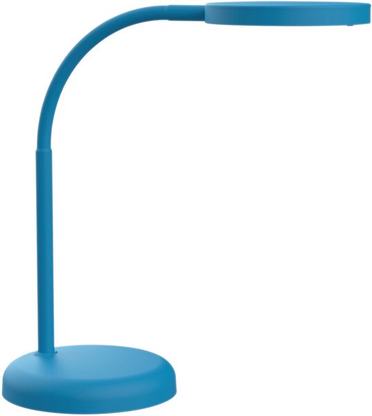 LED-Tischleuchte MAULjoy, atlantic blue, matte Oberfläche, warmweiß, Energieeffizienzklasse D, Lebensdauer Leuchtmittel 15.000 Stunden, Schalter am Leuchtenkopf