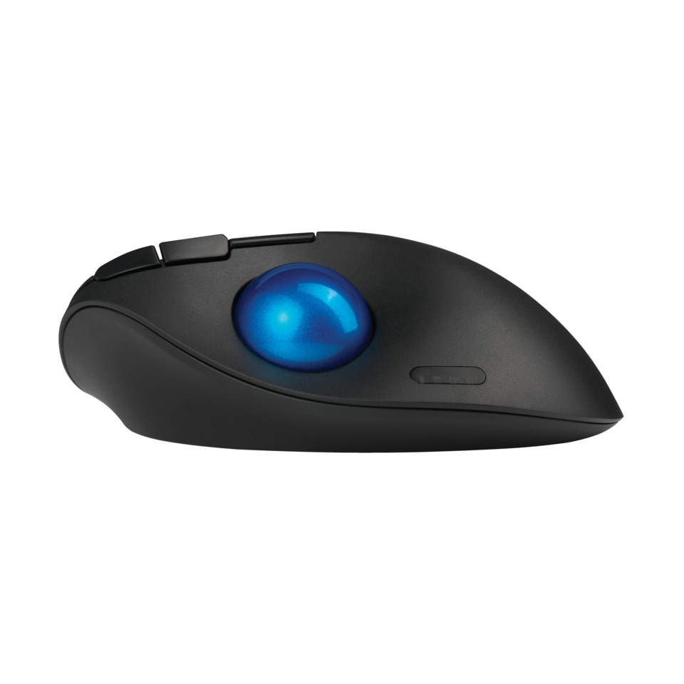 Gaming-Maus, blaue Kugel, Scrollrad, ergonomisch, drahtlos