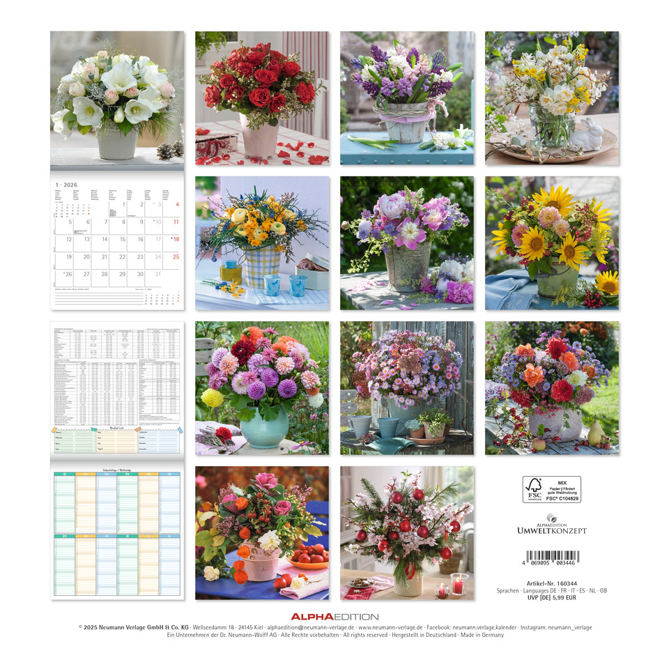 Blume, Blumen-Arrangement, Blumenstrauß, Pflanze, Text