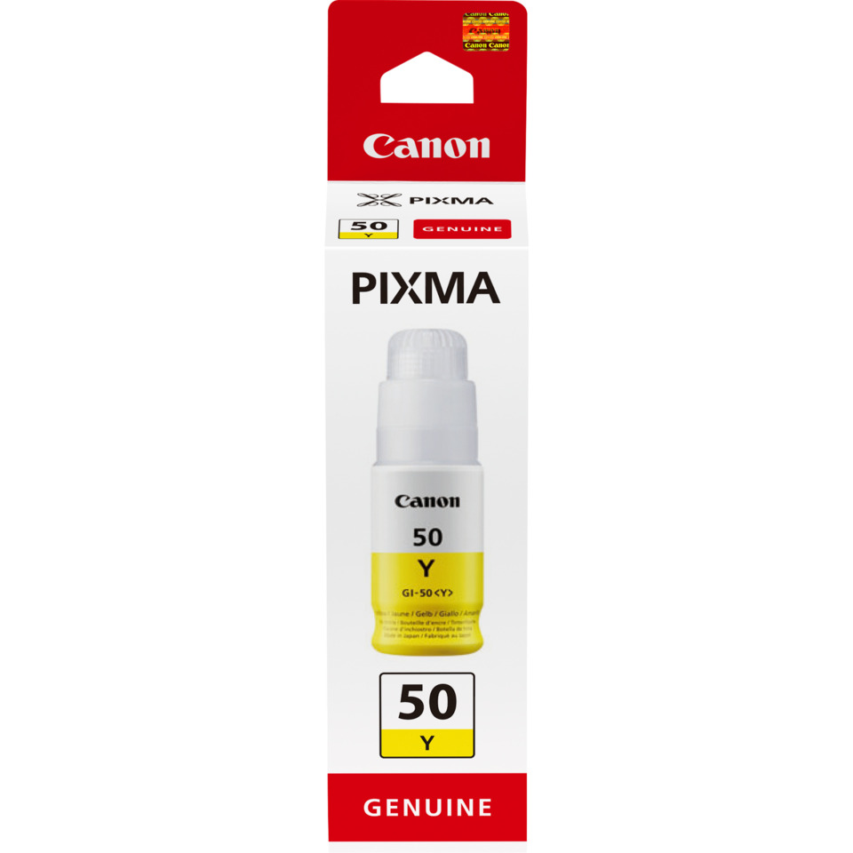 Canon, Pixma, Tintenpatrone, gelb, 50Y
