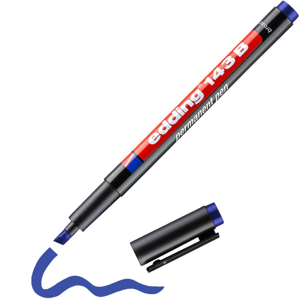 whiteboard marker, Kunststoffstift, Blaues Tintenfass, Rot-weißer Marker, Kugelschreiberähnlicher Marker
