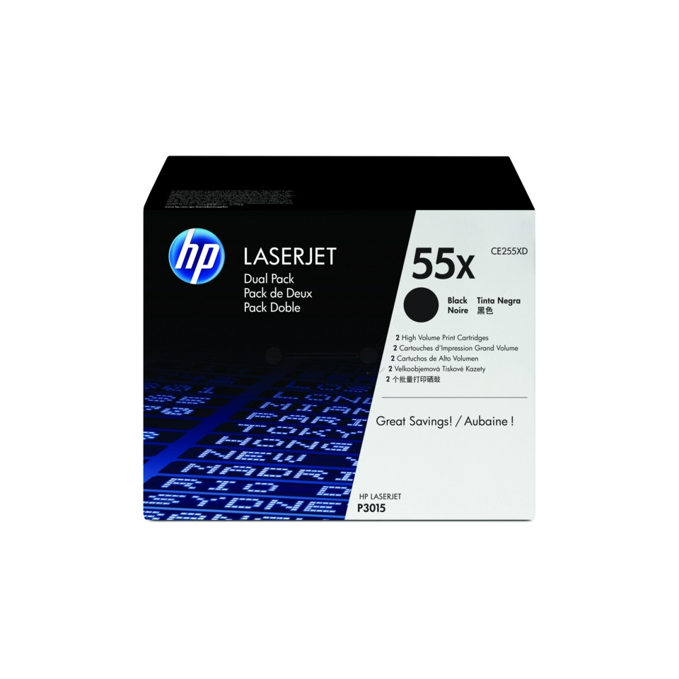 laserjet, tintenpatrone, schwarz, 55x, HP, LasertJet Cartridge, HP, 55x, Schwarz-Tonerde, Tintenpatrone
