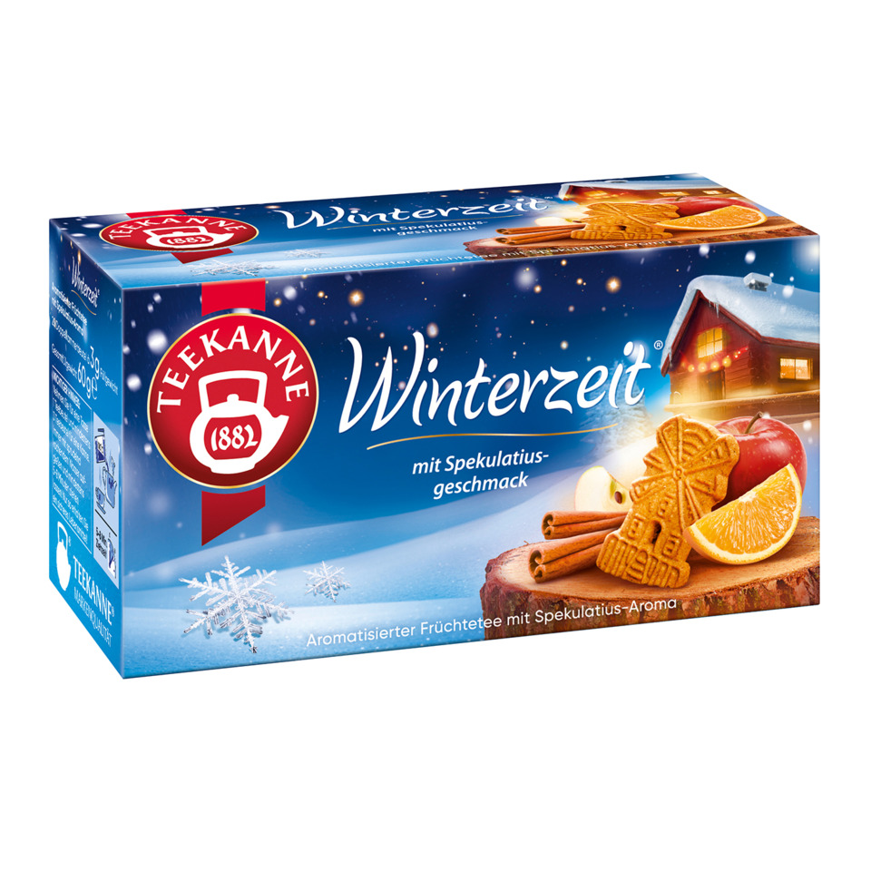 Winterzeit, Früchtetee, Spekulatius, Orangen, Aroma