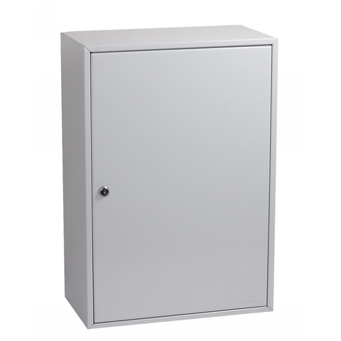 Schlüsselschrank, 200 Haken, Schlüssel-Schloss, hellgrau PHÖNIX SAFE KC0604K
