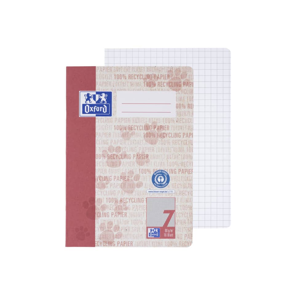 Notizbuch, Notizhefte, Kartonpapier, Gitterpapier, A5 Format