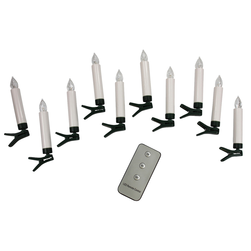 Lichterketten, Kerzenlichter, LED, Fernbedienung, Klebclip-Lichterkette