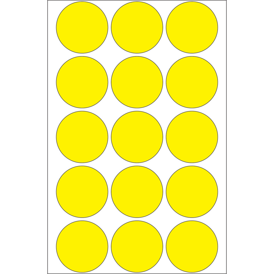 gelb, kreise, gitter, punkte, beschriftungen