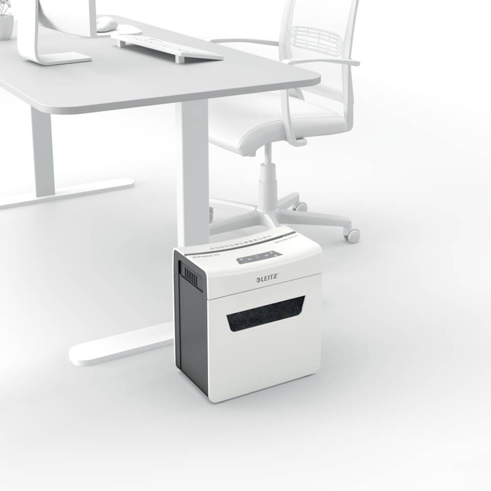 Schreibtisch, Bürogeräte, Drucker, Heimoffice, Aktenvernichter