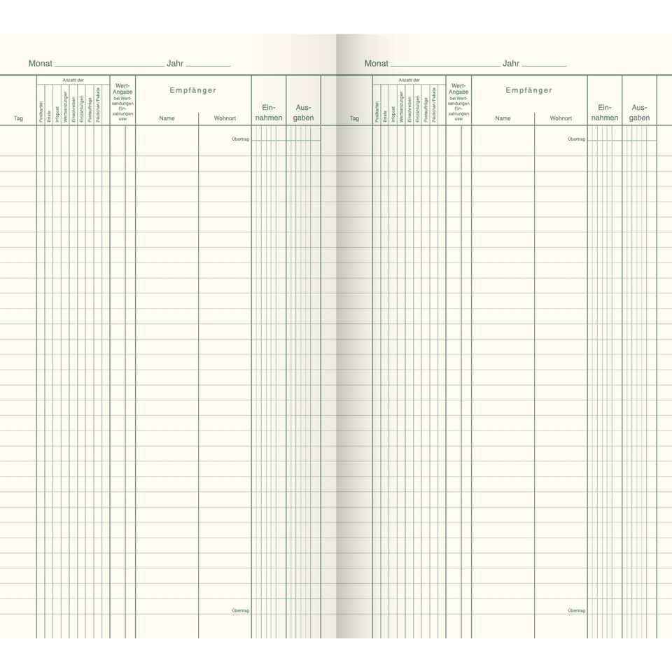 Kassenzettel, Rechnungsvordruck, Formular, Kostenliste, Tabelle