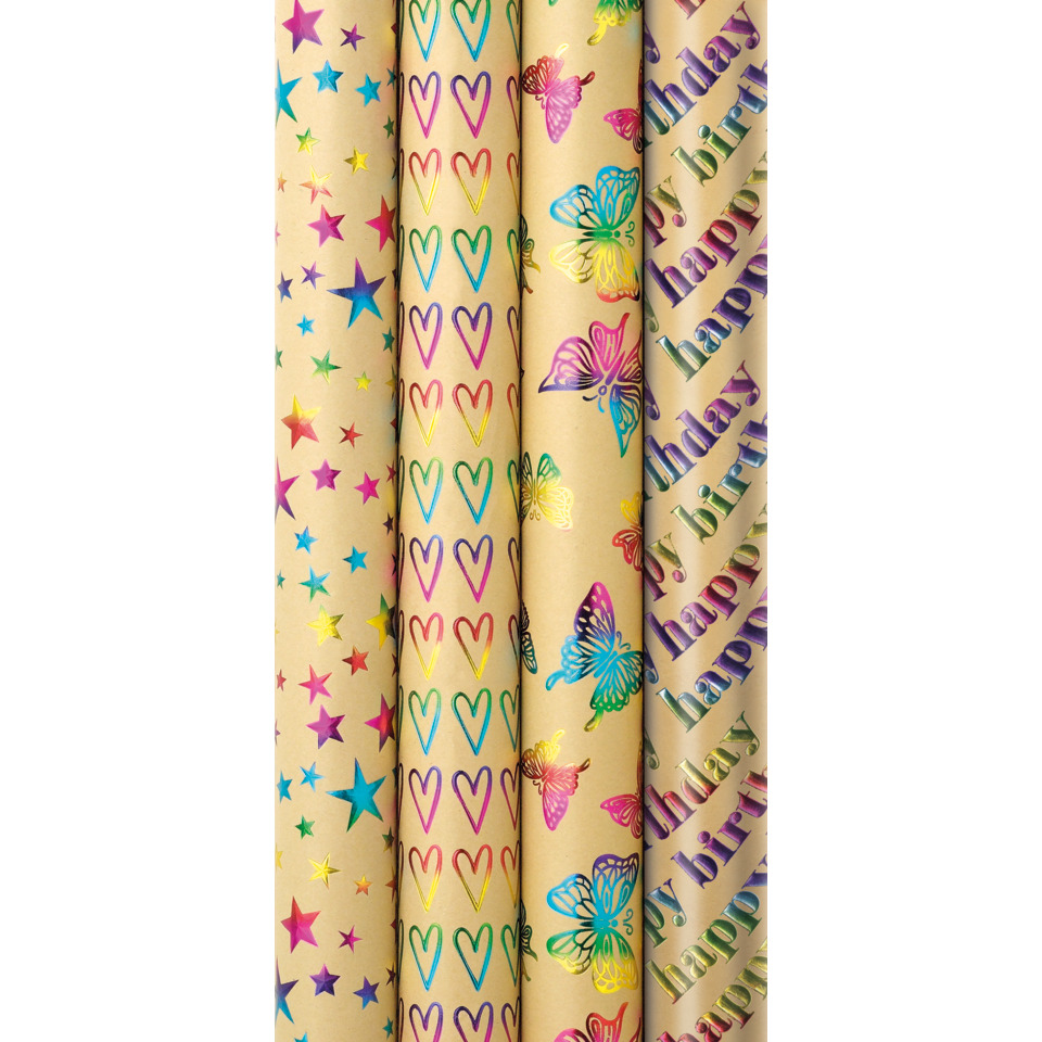 Fantasie-Packpapier, 1,5mx70cm, sortiert ZÖWIE 33062 989101