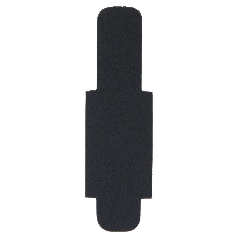 adhesive pad, black, foam pad, rectangular, shaped pad, Produktteil, Schwarz, Schaumstoffpolster, Adapterstück, Formmerkmal