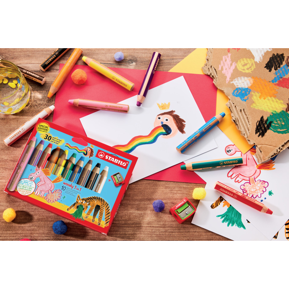 Buntstifte, Malvorlagen, Kunst-Set, Farbminen, Papierkunst