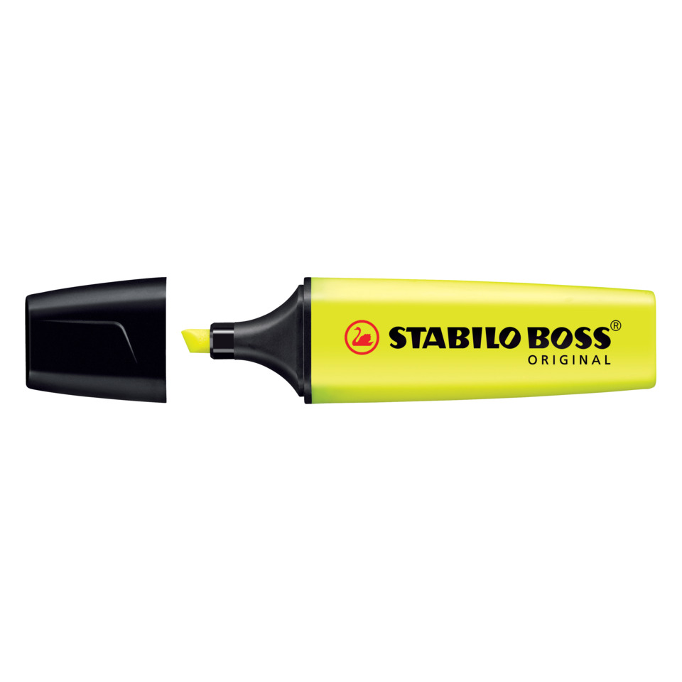 highlighter, Korrekturstift, Gelbstift, Marker, Stift