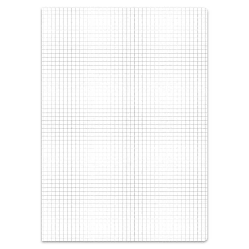 Graph-Papier, Gittermuster, Notizblock, Raster, Weißes Blatt