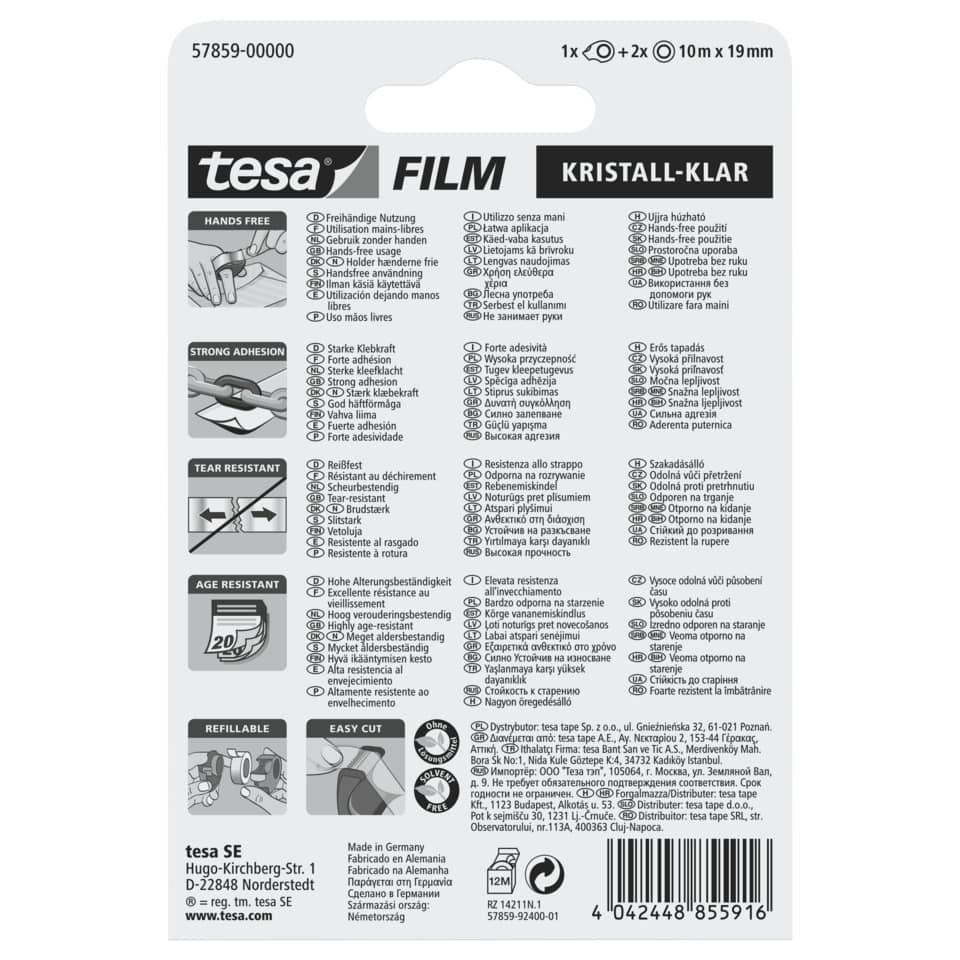 film, Tape, tesa, Kristallklar, transparent