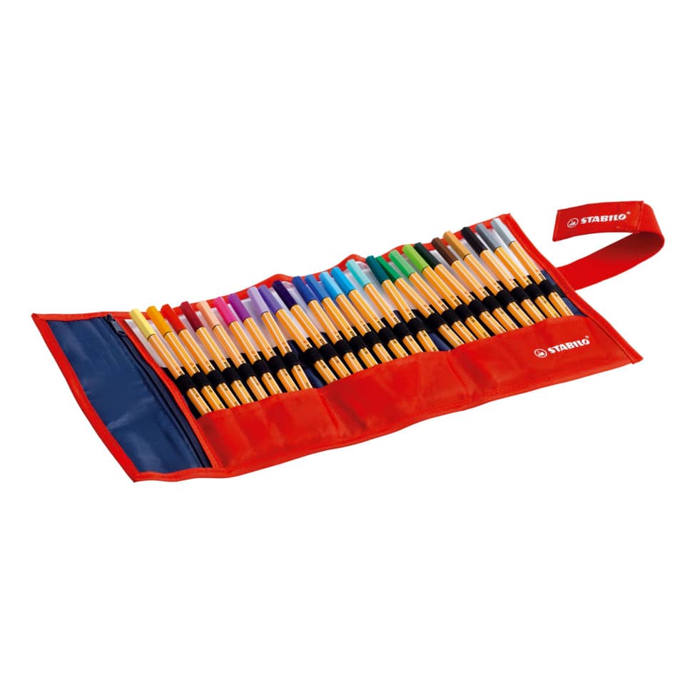 Buntstifte, Farbstifte, Pensel-Set, Kunstbedarf, Stabilo-Set