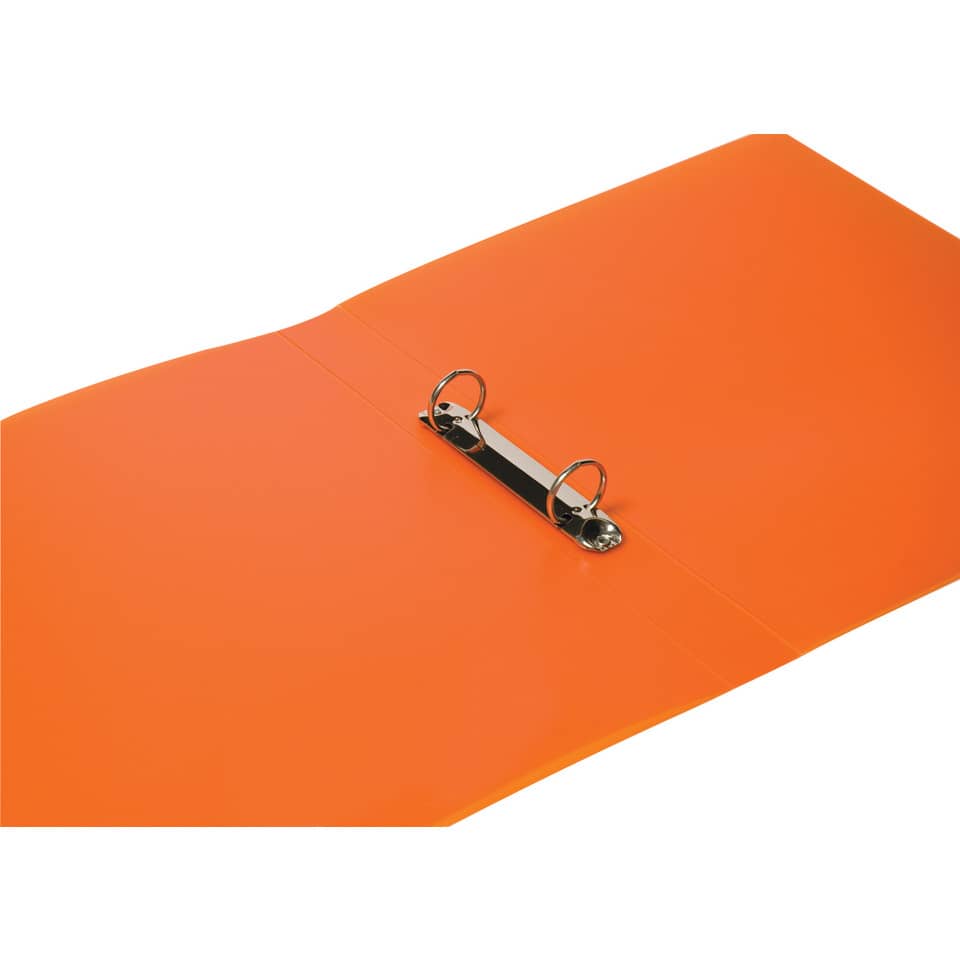 Ordner, Ringbuch, Heftbox, Binder, Sichtfeld Orange